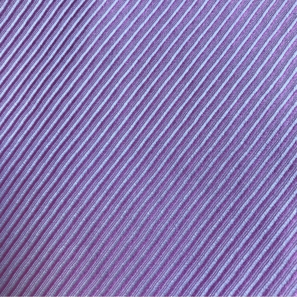 Talbots Purple Striped Button Down Wrinkle Resistant Button Down Top, EUC, 6 - Picture 8 of 15